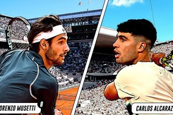 Link xem trực tiếp Musetti vs Alcaraz 19h30 hôm nay, bán kết Roland Garros 2025