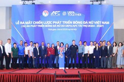 VFF đặt mốc phát triển mới cho bóng đá nữ