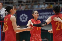 ĐT bóng chuyền nữ Việt Nam nhận tin cực vui trên BXH thế giới khi thắng trận ra quân ở AVC Nations Cup