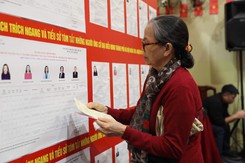 Nhiều địa phương ở Hà Nội đã hoàn tất công tác bầu cử