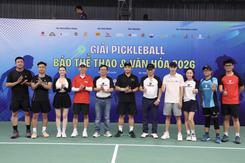 Giải Pickleball Báo Thể thao & Văn hóa 2026: Ngày hội thể thao đặc biệt của báo chí, nghệ sĩ và doanh nghiệp