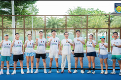 Dàn sao CLB Pickleball Công an nhân dân ghi dấu ấn