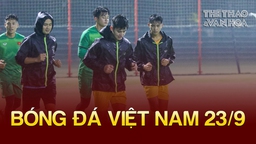 Bóng đá Việt Nam 23/9: Tuấn Tài báo tin mừng cho Olympic Việt Nam