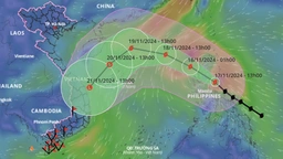 Thời tiết ngày 18/1: Bão Man-yi trở thành bão số 9 trong năm