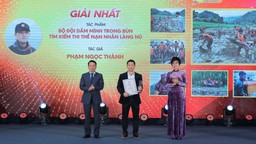 Giải "Khoảnh khắc vàng" lần thứ 7 năm 2024: Dấu ấn phát triển của ảnh báo chí