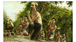 Hình ảnh Bác Hồ giản dị trong tranh của hoạ sĩ Đào Trọng Lý