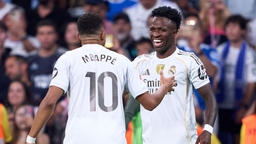 Khi Mbappe hòa nhịp với Vinicius ở Real Madrid