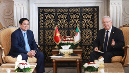 Thủ tướng Phạm Minh Chính hội kiến Chủ tịch Thượng viện Algeria