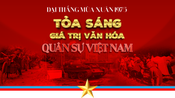 Đại thắng mùa Xuân 1975 - Tỏa sáng các giá trị văn hóa quân sự Việt Nam