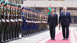 Lễ đón Tổng Bí thư Tô Lâm thăm cấp Nhà nước Cộng hòa Belarus