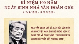 100 năm ngày sinh nhà văn Đoàn Giỏi: Nhà văn không chỉ của đất phương Nam