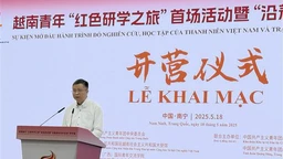 Khai mạc Trại nghiên cứu, học tập “Theo dấu chân Bác Hồ” tại Quảng Tây, Trung Quốc