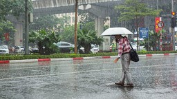 Thời tiết ngày 2/5: Nhiều khu vực có mưa rào và dông vào chiều tối và đêm