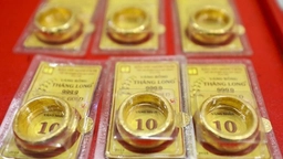 Giá vàng trong nước sáng đầu tuần đi ngang 