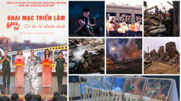 Triển lãm ảnh 'Mưa đỏ': Nén tâm nhang nghệ thuật, khắc ghi trận chiến lịch sử