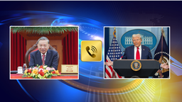 Tổng Bí thư Tô Lâm và Tổng thống Hoa Kỳ Donald Trump điện đàm