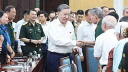 Tổng Bí thư Tô Lâm tiếp xúc cử tri Hà Nội sau Kỳ họp thứ 9, Quốc hội khóa XV