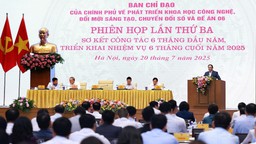 Thủ tướng Phạm Minh Chính: Khoa học, công nghệ phải phục vụ đắc lực vận hành bộ máy và mục tiêu tăng trưởng