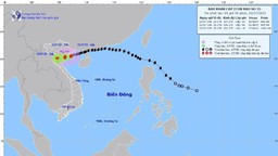 Dự báo sau 10h sáng nay, bão số 3 sẽ đi vào đất liền