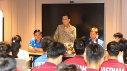 U23 Việt Nam được khích lệ tinh thần trước trận bán kết gặp Philippines