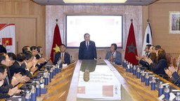 Chủ tịch Quốc hội Trần Thanh Mẫn dự tọa đàm về chính sách thúc đẩy hợp tác Việt Nam-Maroc