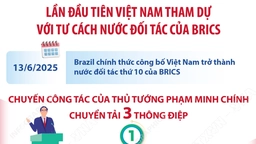 Hội nghị Thượng đỉnh BRICS mở rộng 2025: Lần đầu tiên Việt Nam tham dự với tư cách Nước đối tác