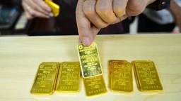 Giá vàng trong nước đứng yên, giá thế giới hạn nhiệt