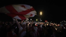 CĐV Gruzia phấn khích tột độ vì tấm vé lịch sử 