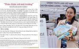 Nhà văn Nguyễn Hữu Quỳnh Hương: Môi trường và hạnh phúc của các em nhỏ