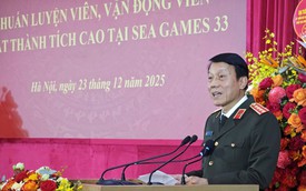 Đại tướng Lương Tam Quang gặp mặt, biểu dương các HLV, VĐV Công an nhân dân xuất sắc ở SEA Games 2025