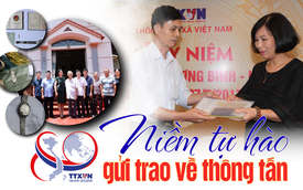 Niềm tự hào gửi trao về Thông tấn