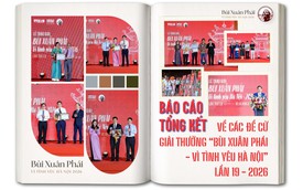 Báo cáo tổng kết về các đề cử Giải thưởng "Bùi Xuân Phái - Vì tình yêu Hà Nội" lần 19 - 2026