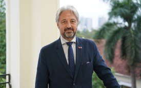 Giám đốc Viện Pháp tại Việt Nam, ông Eric Soulier: "Pháp muốn lan tỏa các tài năng sáng tạo tại Việt Nam"