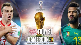 VIDEO clip highlights bàn thắng Thuỵ Sĩ vs Cameroon