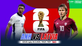 Nhận định, soi tỷ lệ Anh vs Latvia 02h45 ngày 25/3, vòng loại World Cup 2026