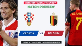 Nhận định Croatia vs Bỉ 23h00 ngày 2/6, giao hữu tiền World Cup 2026
