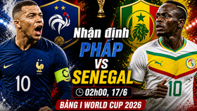 Nhận định Pháp vs Senegal 02h00 ngày 17/6, bảng D World Cup 2026: Les Bleus khẳng định sức mạnh