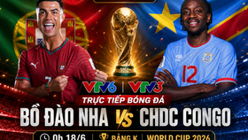 VTV6 VTV3 trực tiếp bóng đá Bồ Đào Nha vs CHDC Congo 0h00 ngày 18/6, bảng K World Cup 2026