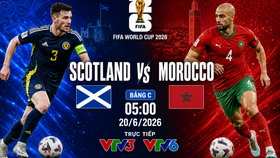 Tỷ lệ chiến thắng Scotland vs Morocco (World Cup 2026 bảng C): Lợi thế nghiêng về đại diện châu Phi