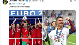Tin nóng thể thao sáng 11/7: Ronaldo đăng ảnh vô địch EURO sau khi bị loại khỏi World Cup