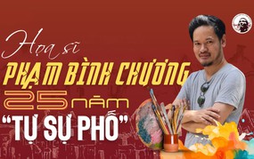 Họa sĩ Phạm Bình Chương: 25 năm "tự sự phố"   