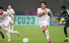 Nguyễn Ngọc Mỹ trên sân cỏ