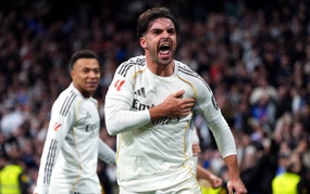 Real Madrid vượt ải Levante, giữ vững ngôi nhì bảng La Liga