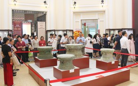 Lắng nghe "tiếng vọng" từ hiện vật văn hóa Đông Sơn