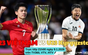 Nhận định, soi tỷ lệ U23 Việt Nam vs U23 Kyrgyzstan 21h00 hôm nay ngày 9/1, VCK U23 châu Á 2026