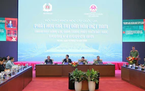 Phát huy giá trị văn hóa Việt Nam thành động lực quan trọng phát triển đất nước