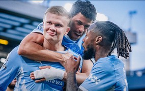 Đại thắng Liverpool ngay tại Anfield, Man City xây chắc ngôi đầu Ngoại hạng Anh