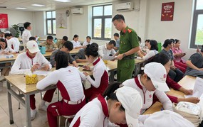 Công an kiểm tra gần 50 người tại công ty golf ở Ninh Bình