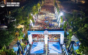 Gần 7.500 runner tham gia Garmin Run Vietnam 2026