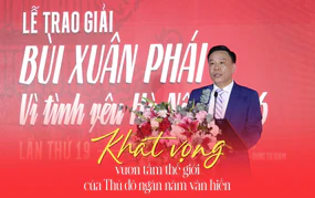 Giải thưởng "Bùi Xuân Phái - Vì tình yêu Hà Nội" năm 2026: Khát vọng vươn tầm thế giới của Thủ đô ngàn năm văn hiến